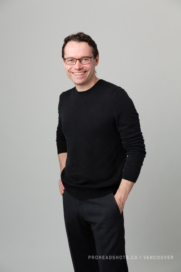 Men's stylish headshot