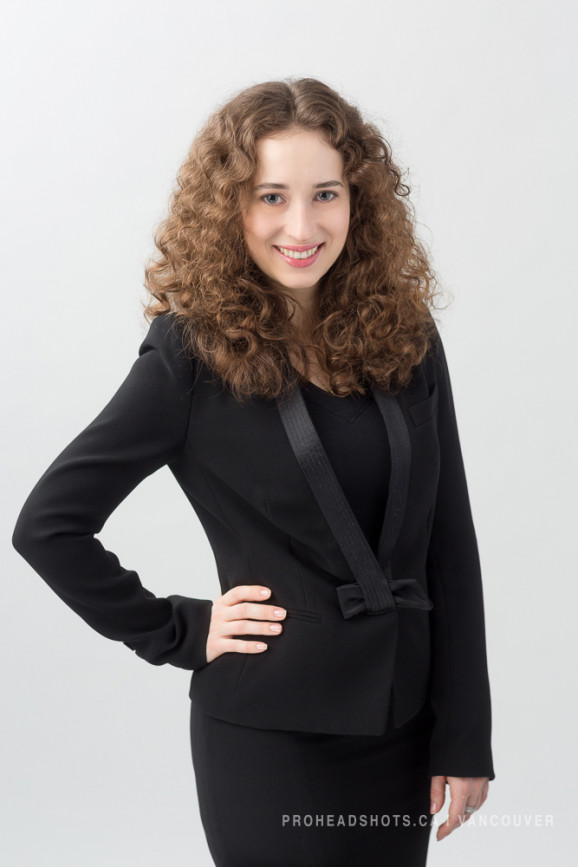 Banker headshots in studio