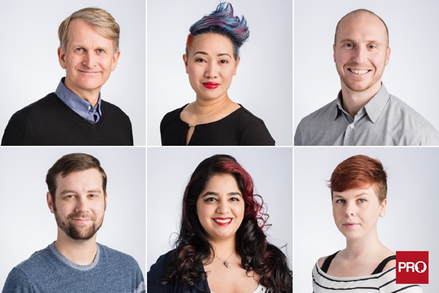 mobile headshots for a high-tech software company