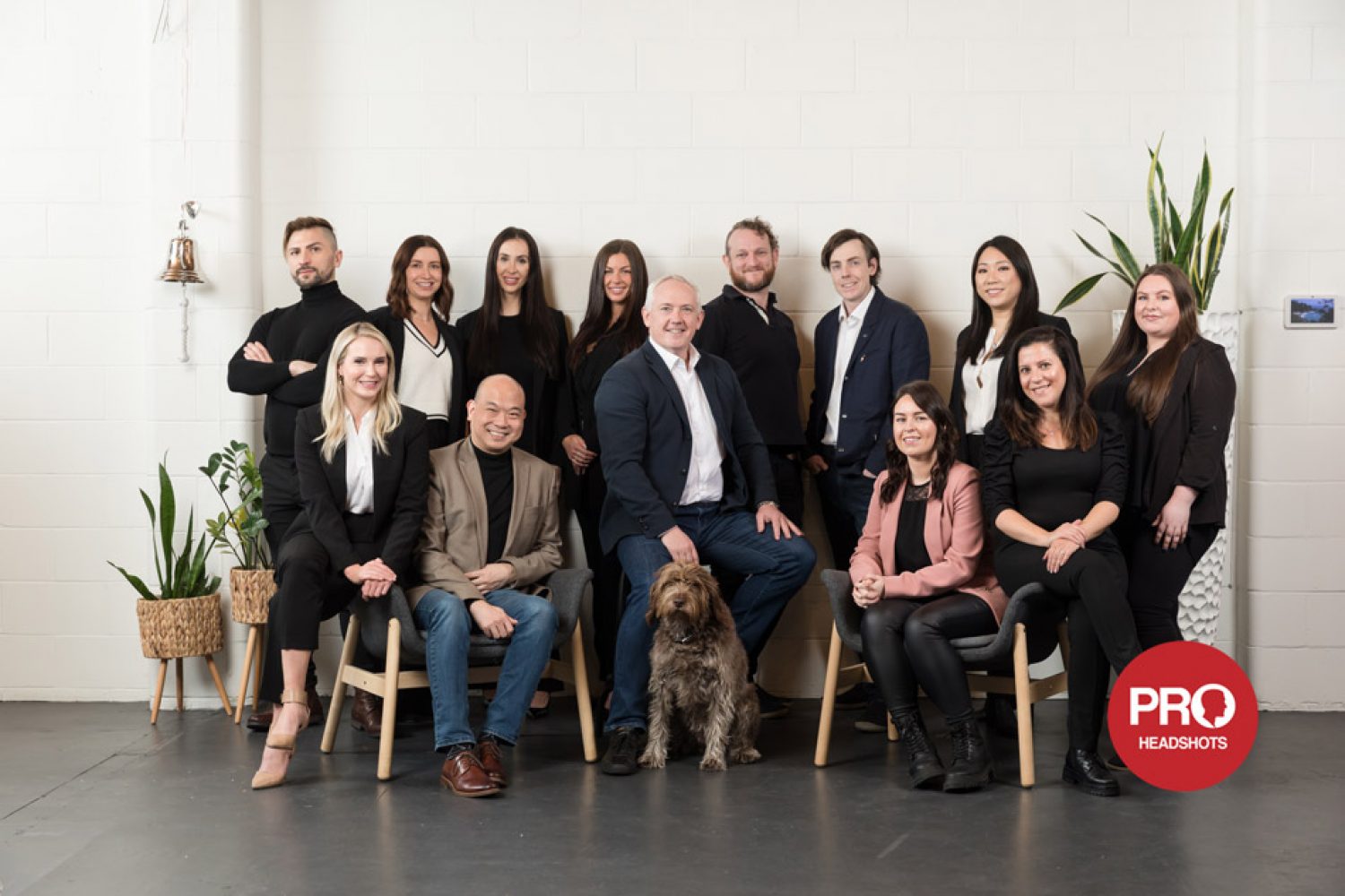 Vancouver Small business team photo on-location